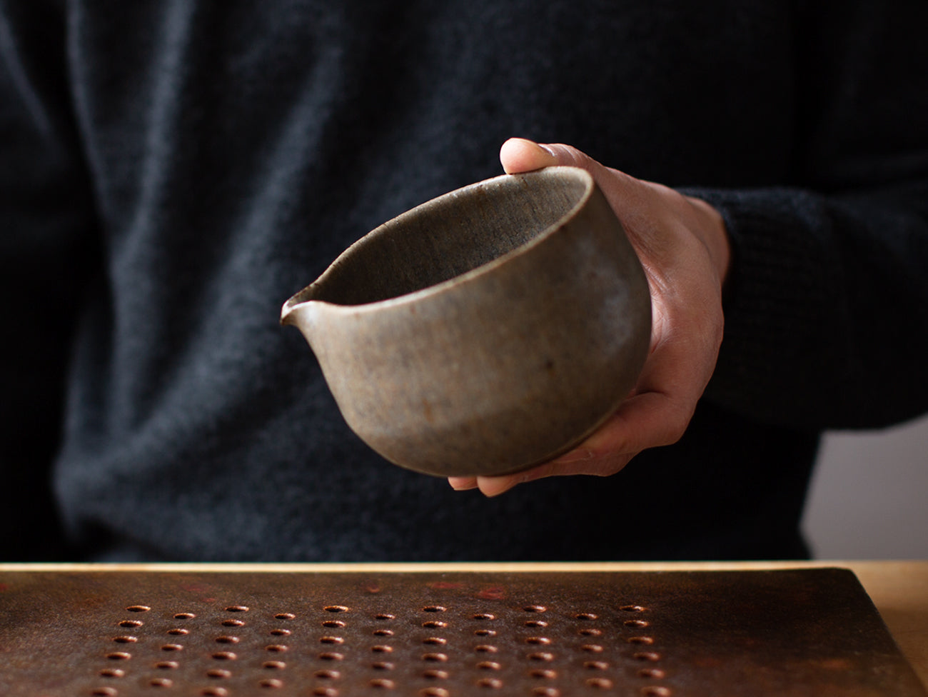 Spouted Matcha Bowl