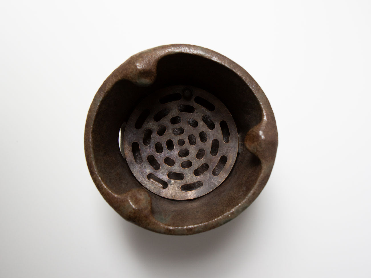 Pear Ash Kettle & Brazier, Wang Wen De.