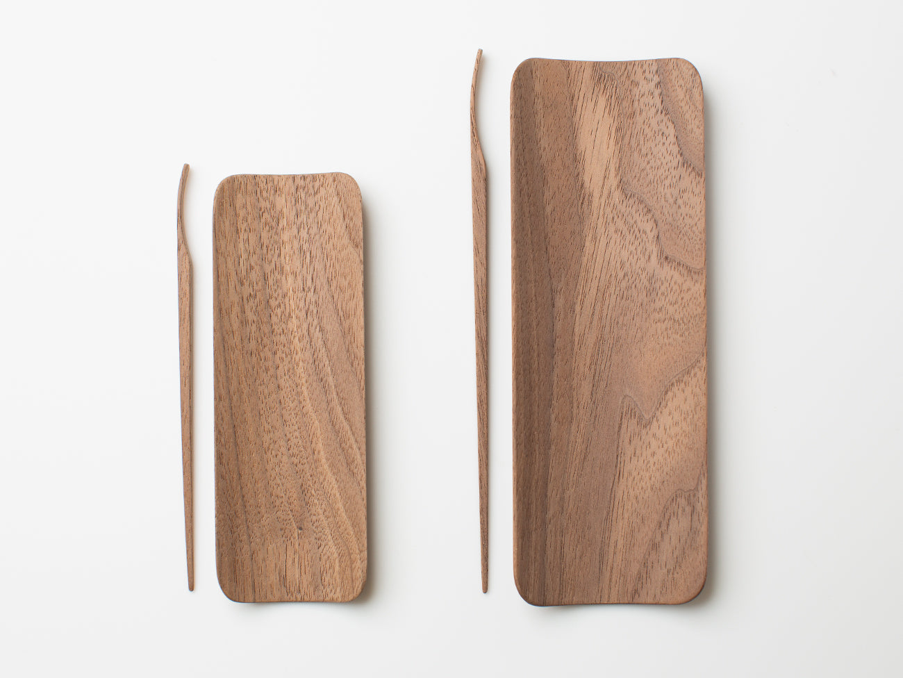 Black Walnut Tea Scoop Set