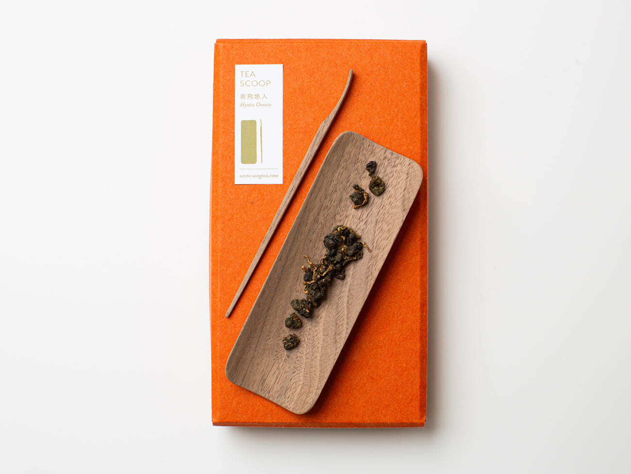 Black Walnut Tea Scoop Set