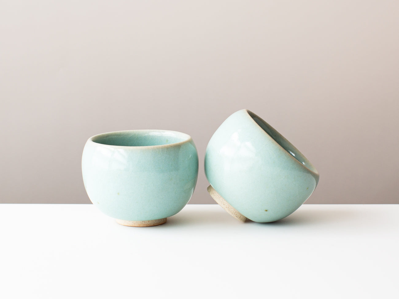 Song Studio Cups in Celadon
