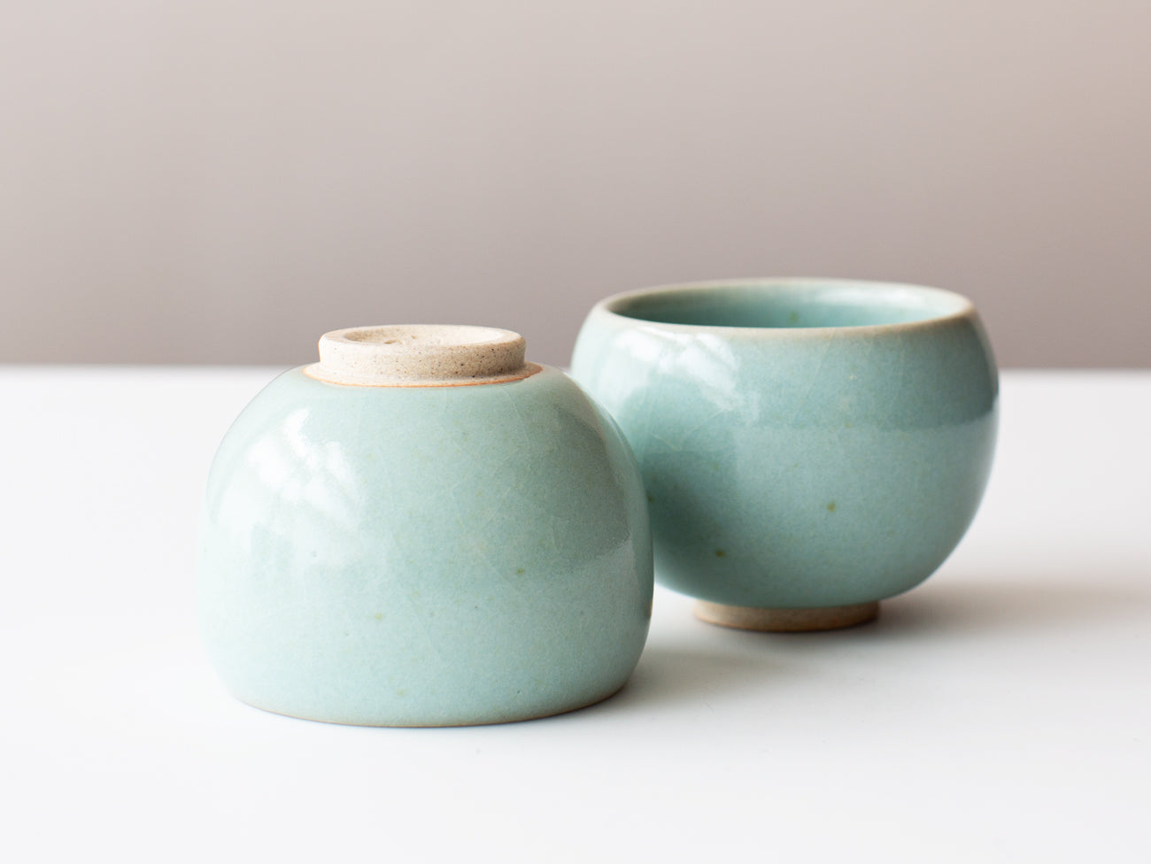Song Studio Cups in Celadon