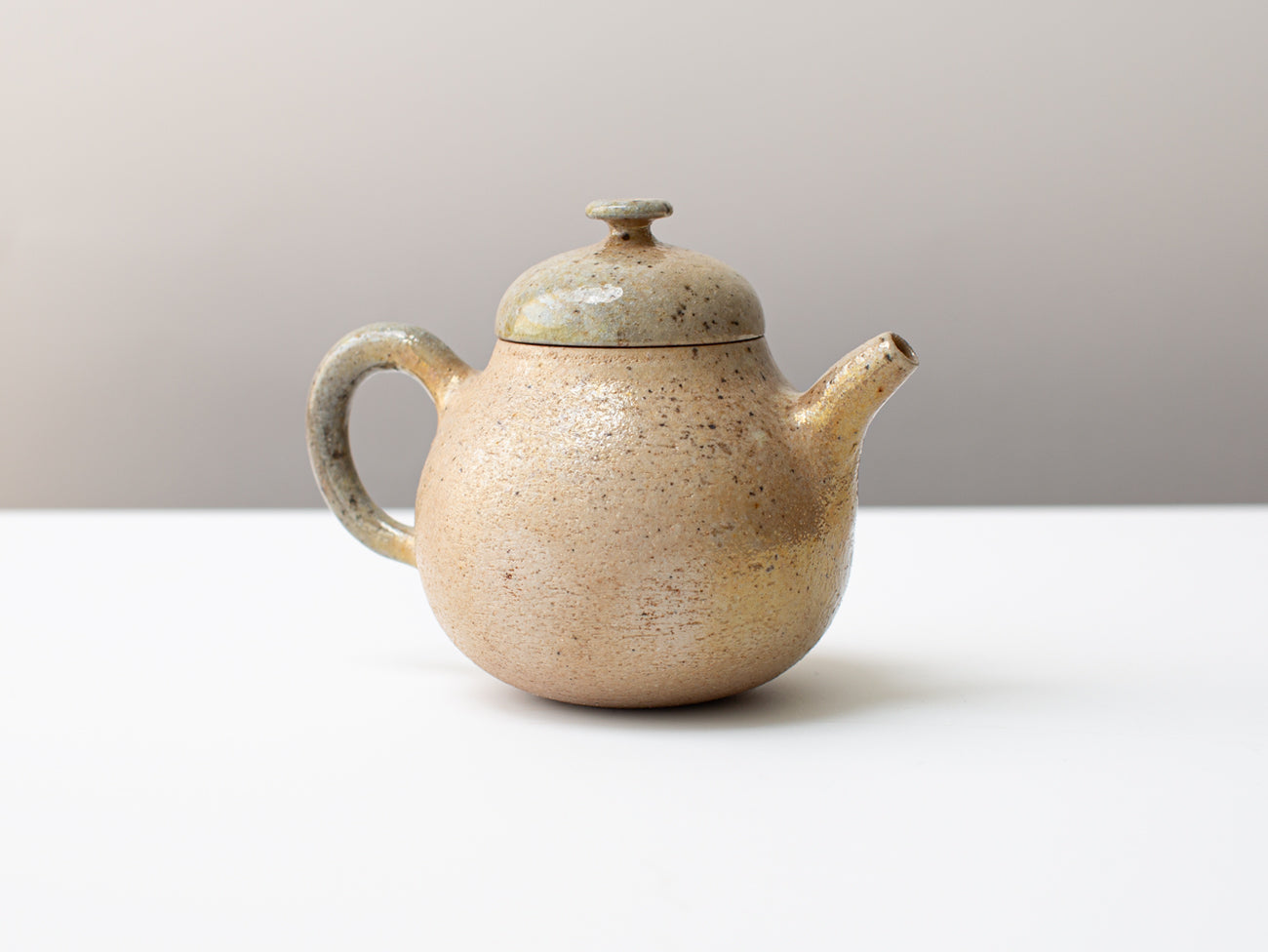 Three Pears. Wood-fired pear-shaped teapot.
