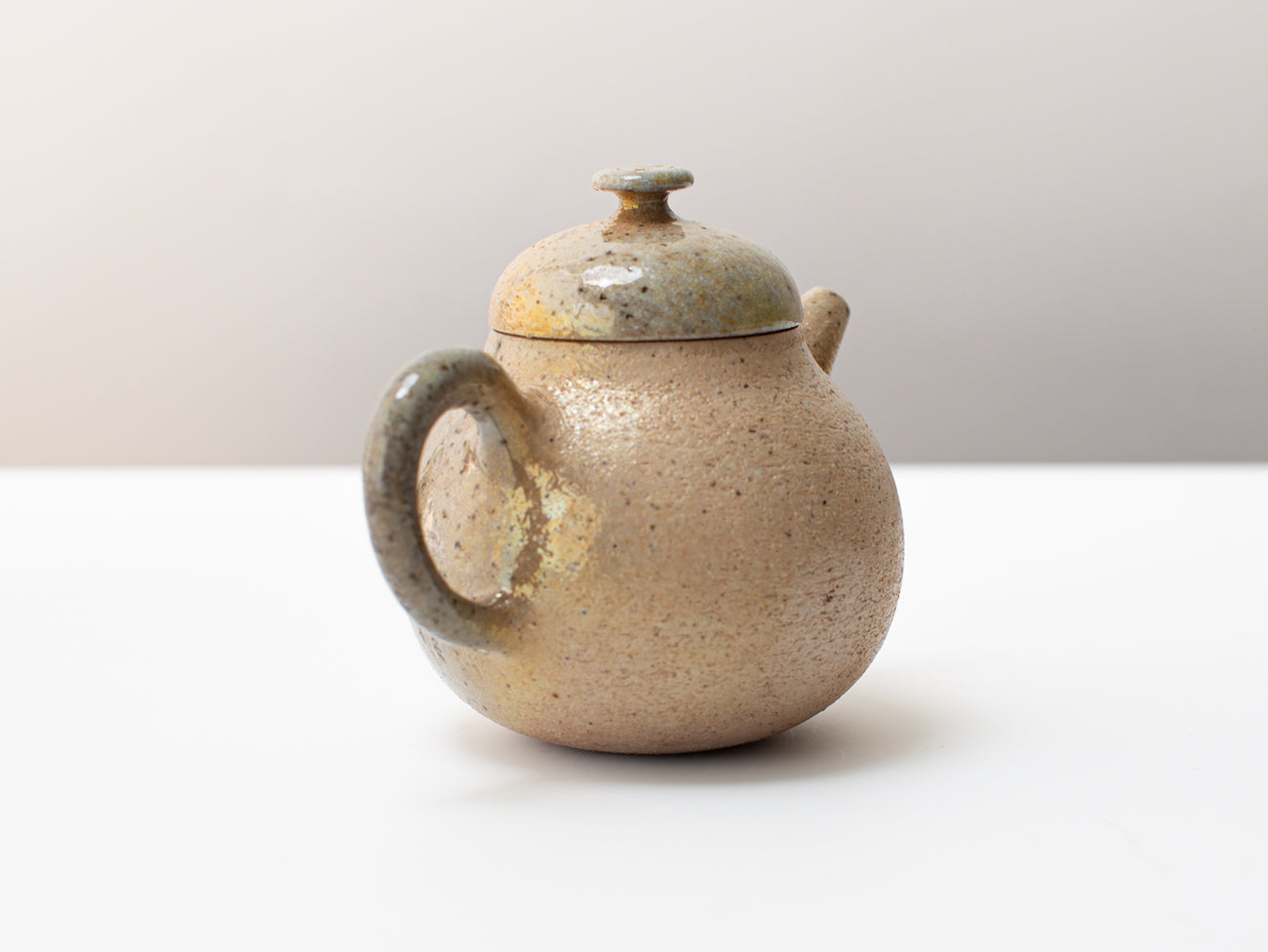 Three Pears. Wood-fired pear-shaped teapot.