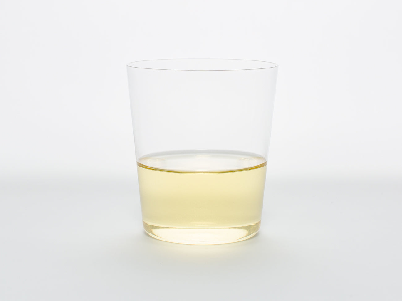 Baojing Huangjing Cha. A green tea from Hunan Province. Liquor leaf photograph.